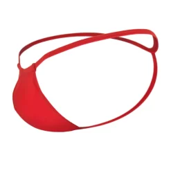 CandyMan Strings-String Ficelle Coulissant Rouge