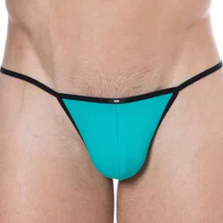 SKU Strings-String Ficelle Mini Coton Uni Vert