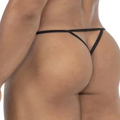 CandyMan Strings-String Ficelle Résille Bordeaux