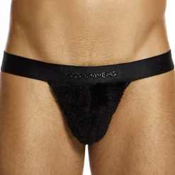 Modus Vivendi Strings-String Fourrure Noir