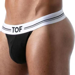 TOF Paris Strings-String French Coton Noir