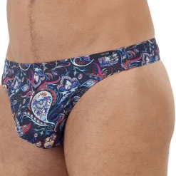 HOM Strings-String Funky Styles Bleu Marine