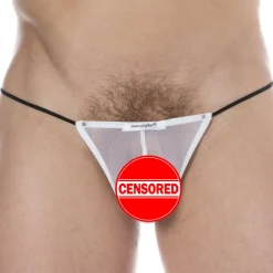 Joe Snyder Strings-String Hilo Mesh Blanc