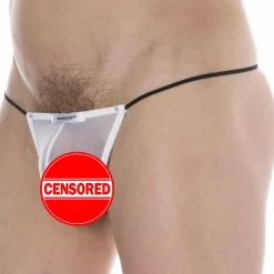 Joe Snyder Strings-String Hilo Mesh Blanc