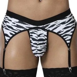 CandyMan Strings-String Jarretière Zèbre