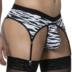 CandyMan Strings-String Jarretière Zèbre
