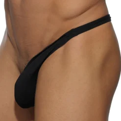 Addicted Strings-String Latéral Basic Colors Noir