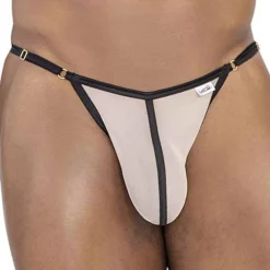 CandyMan Strings-String Mesh Beige