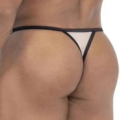 CandyMan Strings-String Mesh Beige