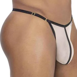 CandyMan Strings-String Mesh Beige