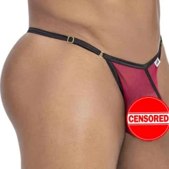 CandyMan Strings-String Mesh Bordeaux