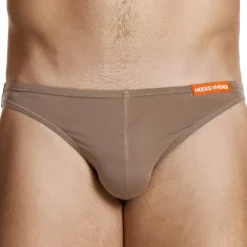 Modus Vivendi Strings-String Micro Knit Coton Marron