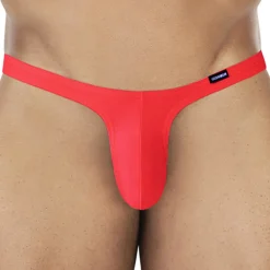 CUT4MEN Strings|Poche Ergonomique-String Micro SP4NDEX GLOW Rouge