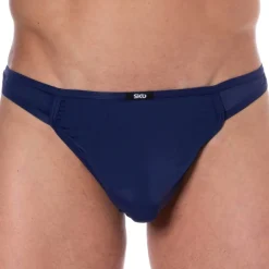 SKU Strings|Poche Ergonomique-String Microfibre Bleu Marine