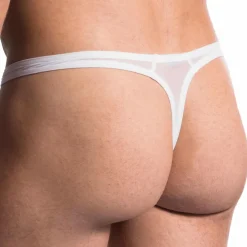 Manstore Strings-String Minimum M101 Blanc