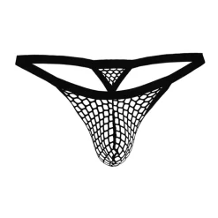 CUT4MEN Strings-String Panel R4VAGE Noir