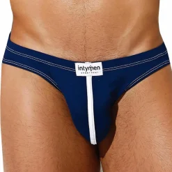 Intymen Strings-String Passione Bleu Marine