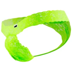 CandyMan Strings-String Peek A Boo Citron Vert