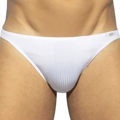 ES Collection Strings-String Recycled Rib Blanc