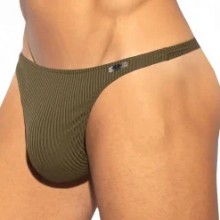 ES Collection Strings-String Recycled Rib Kaki