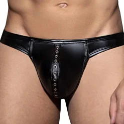 AD Fetish Strings-String Rub Tape Cockring Noir