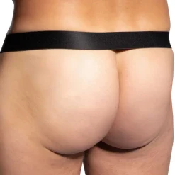 Manstore Strings-String Sans Ficelle Bungee Pouch M2485 Rouge