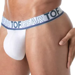 TOF Paris Strings-String Sans Ficelle Champion Blanc