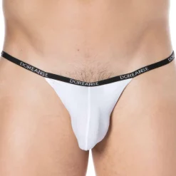 Doreanse Strings-String Sexy Micro Modal Uni Blanc