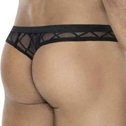 CUT4MEN Strings-String Sheer R4VAGE Noir