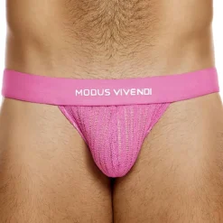 Modus Vivendi Strings-String Striped Crochet Rose