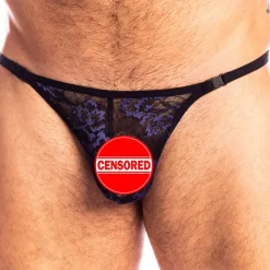 L'Homme invisible Strings-String Striptease Iris de Nuit