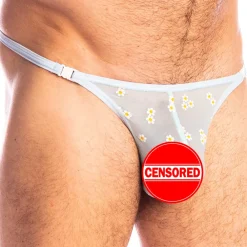 L'Homme invisible Strings-String Striptease Paradiso Bleu Ciel