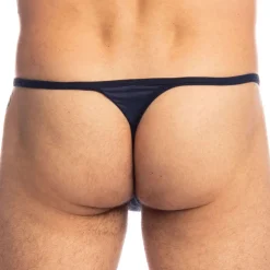 L'Homme invisible Strings-String Striptease Soft Touch Bleu Marine