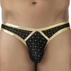 CUT4MEN Strings-String Support R4VAGE Noir - Or