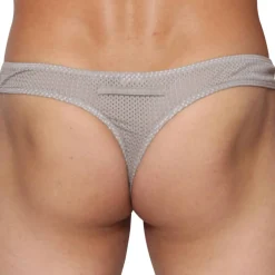 Marcuse Strings|Sous-Vêtements Sport-String Tahiti Kaki - Gris