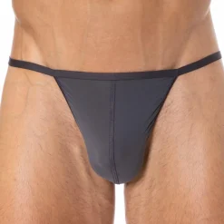 HOM Strings-String Temptation Plume Gris Anthracite