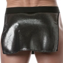 TOF Paris Tenues Sexy|Accessoires Sexy-Tablier 3D Party Argent