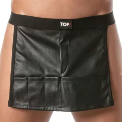 TOF Paris Tenues Sexy|Accessoires Sexy-Tablier Kinky Noir