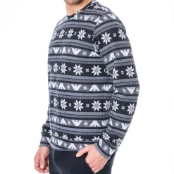 Emporio Armani Tenues D'Intérieur-Tenue d'Intérieur Holidays Jacquard Bleu