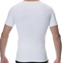 SKU Ventre Plat|T-Shirts-T-Shirt Compression Ferme Blanc
