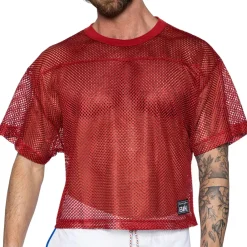 Bike T-Shirts-T-Shirt Crop Practice Rouge