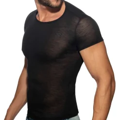 Addicted T-Shirts-T-Shirt Flame Noir