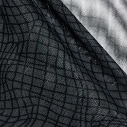 Modus Vivendi T-Shirts-T-Shirt Manches Longues Abstract Résille Gris Anthracite