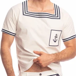 L'Homme invisible T-Shirts-T-Shirt Matlow Blanc