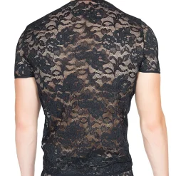 Lookme Tenues Sexy|T-Shirts-T-Shirt Sensuality Noir