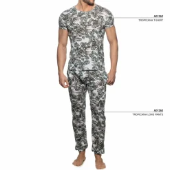 Addicted T-Shirts-T-Shirt Tropicana Kaki