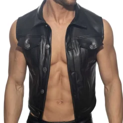 AD Fetish Tenues Sexy|Sweatshirts / Vestes-Veste Fetish Rub Noire