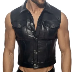 AD Fetish Tenues Sexy|Sweatshirts / Vestes-Veste Fetish Rub Noire