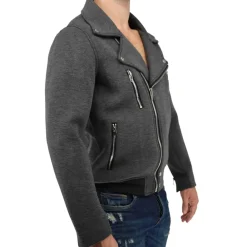 Breedwell Sweatshirts / Vestes-Veste Motard Alpha Anthracite