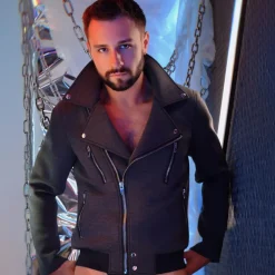 Breedwell Sweatshirts / Vestes-Veste Motard Alpha Anthracite